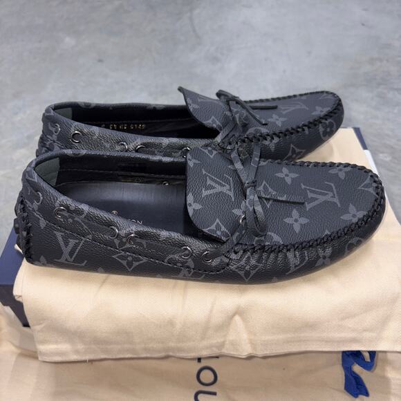 louis Vuitton Arizona Moccasin Eclipse size UK5.5/6.5 US SOLD OUT casual - Picture 5 of 11